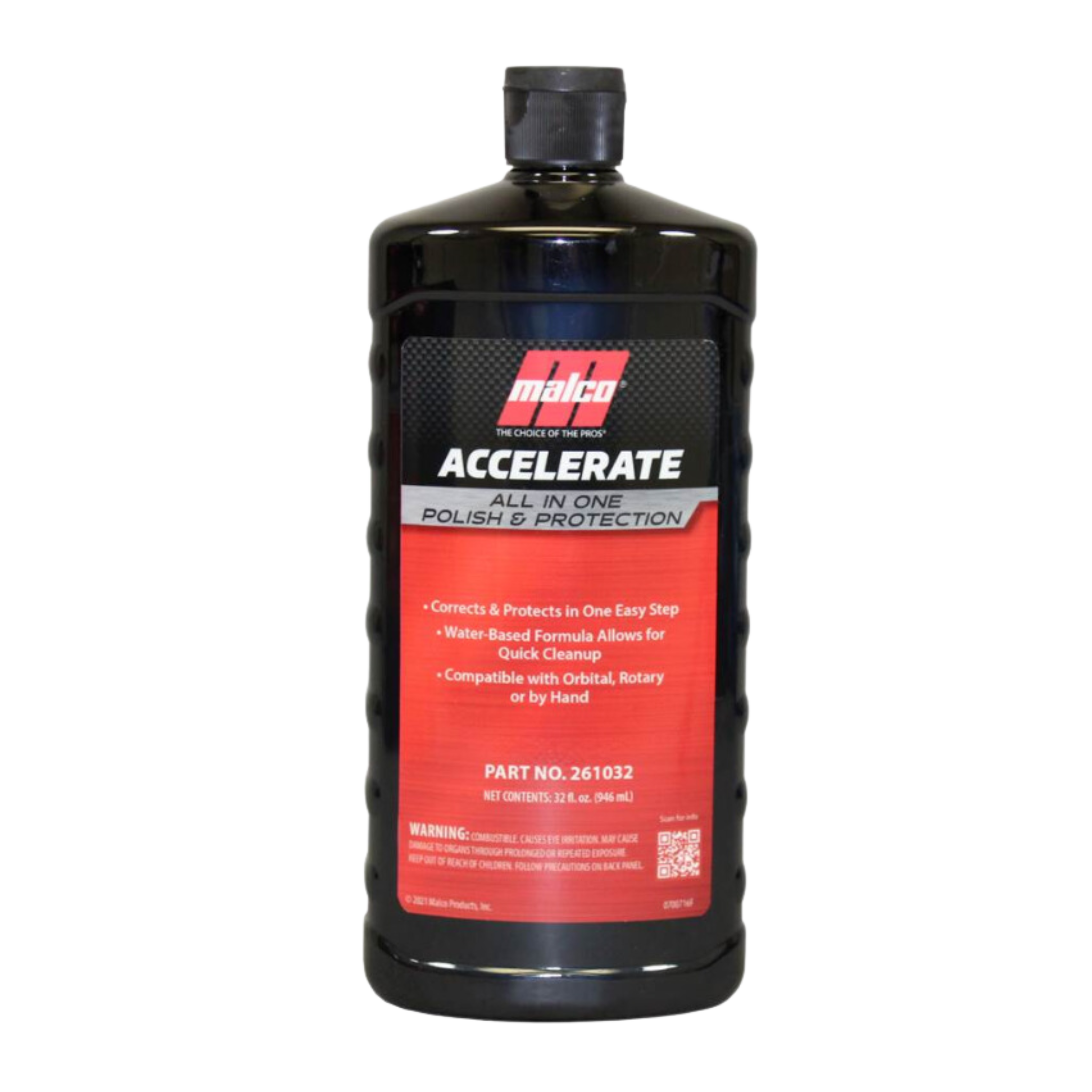 Malco Accelerate All In One Polish & Protection 32oz Pro Detail