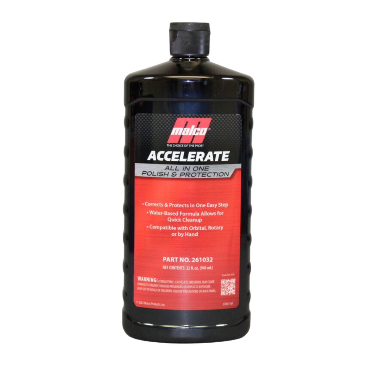 Malco Accelerate All In One Polish & Protection 32oz