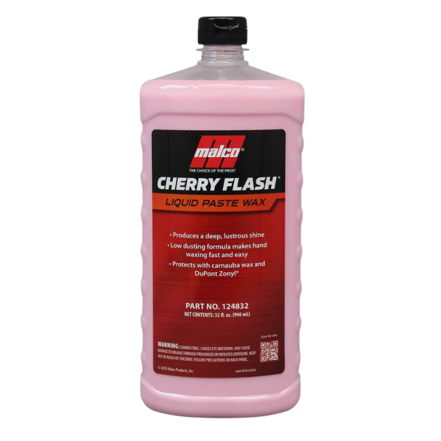 Cherry Flash Liquid Paste Wax 32oz.