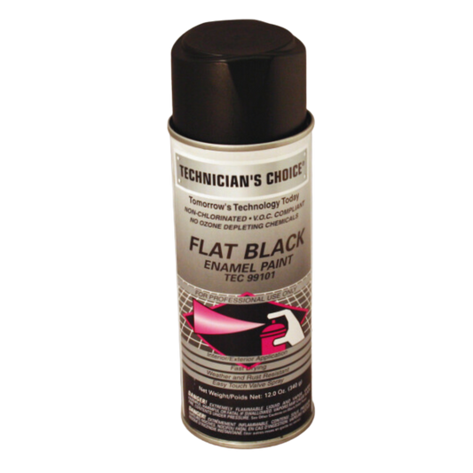 Flat Black Aerosol Paint 10.5 oz.