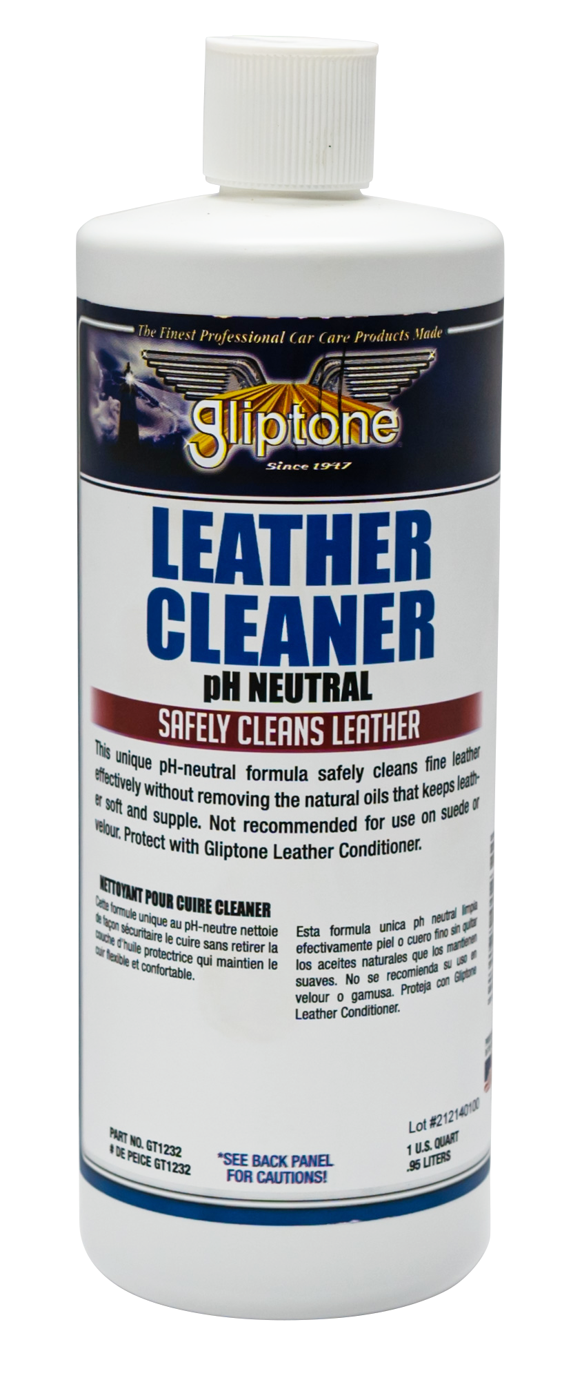 Liquid Leather Cleaner, 8 oz