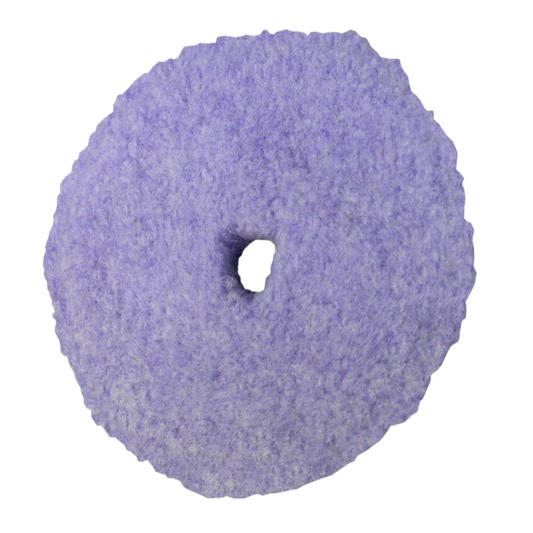 Epic Purple Foamed Wool Heavy Duty 6.25" Orbital Pad