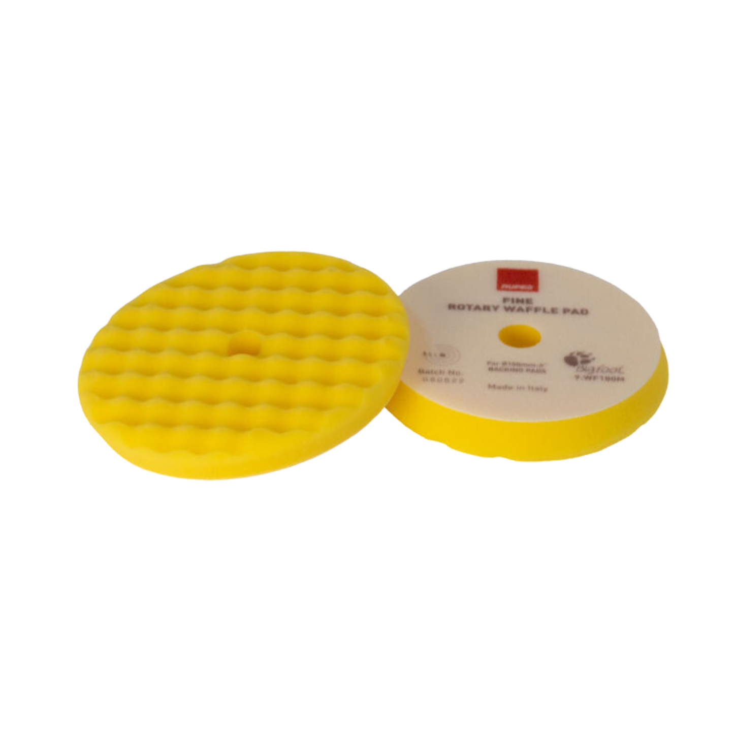 Rotary Foam Waffle Pad, Fine 150mm