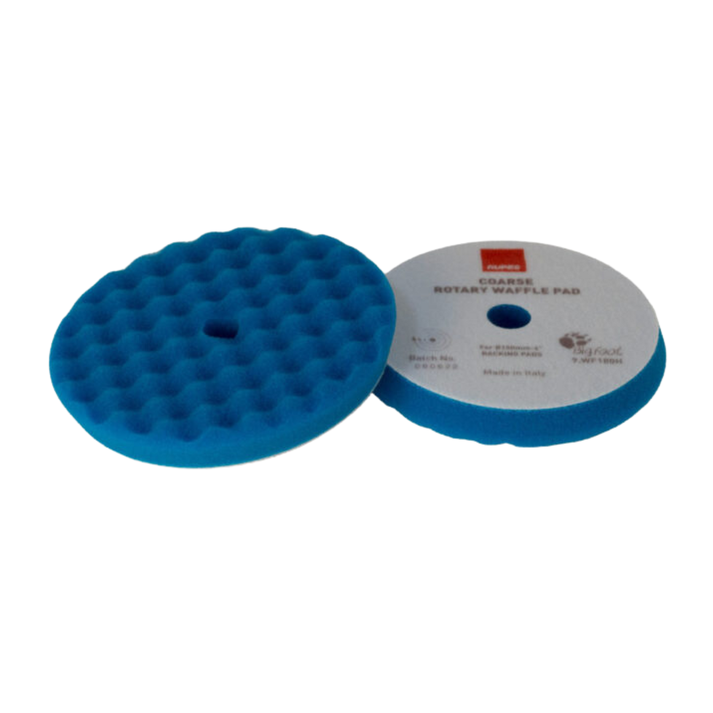 Rotary Foam Waffle Pad, Coarse 150mm
