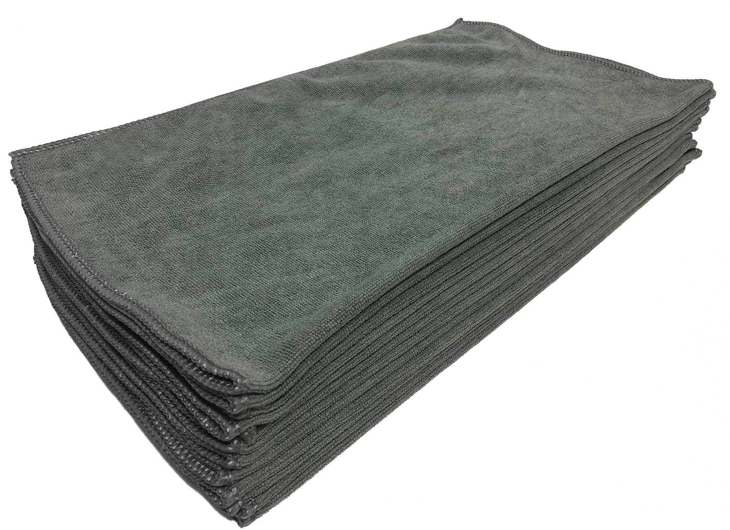 DUAL SIDED, DRYING/POLISH Grey 18"X27" 12 / pack..
