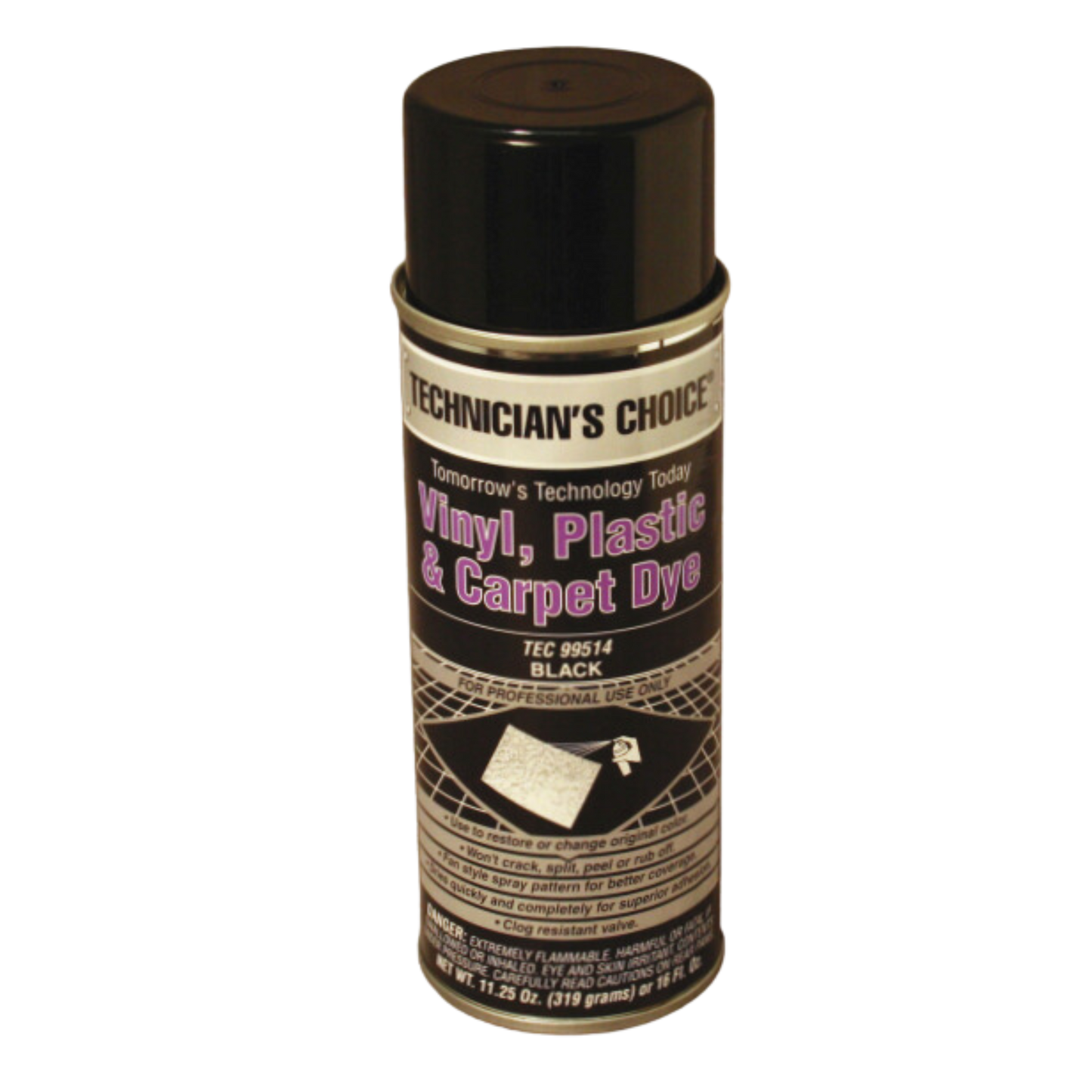 Black Vinyl Plastic & Carpet Dye