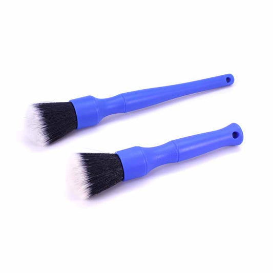 Synthetic Brush Set (Blue Handle) - Small & Large