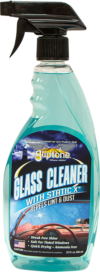GLASS CLEANER RTU, with dust/lint repellent..