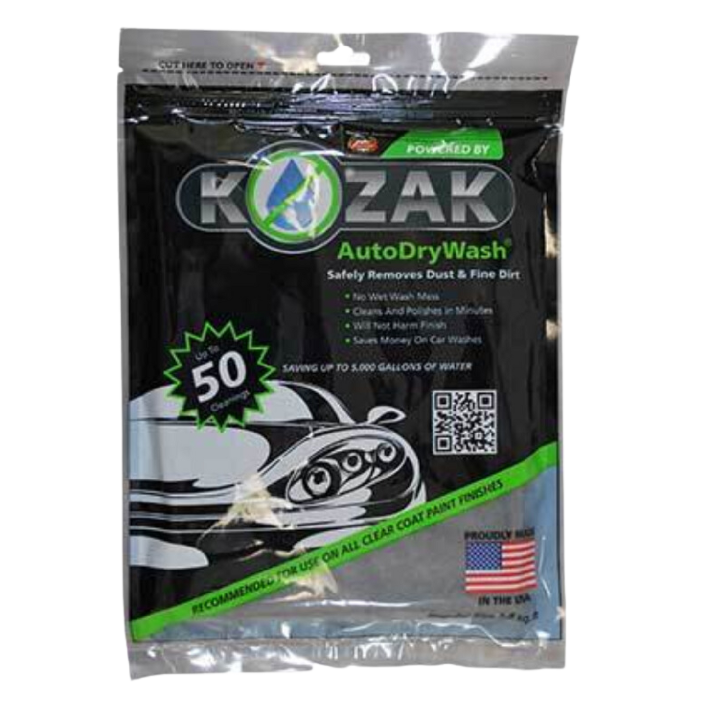 KOZAK Auto Dry Wash Cloth