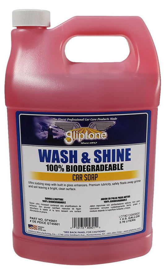 WASH & SHINE, Premium, wash and shine soap 1 gal
